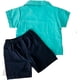 thumbnail image 3 of Guayabera para Bebé Pañalero con Short, Conjunto Mexicano de 2 Piezas para Niño, Guayabera Infantil de Manga Corta, 3 of 4