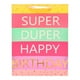 thumbnail image 1 of Bolsa para Regalo Prichos Super Duper Happy Birthday Multicolor, 1 of 3
