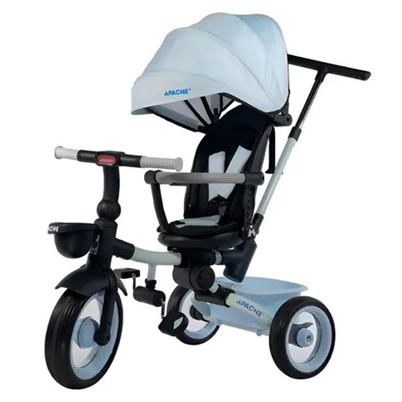 Triciclo Scooter Pegable Gira 360° Luces Y Sonido Apache