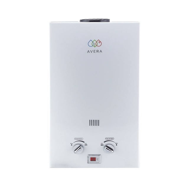 Calentador de Agua Avera Instantáneo C12L Gas LP 12 Litros