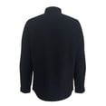 thumbnail image 2 of Camisa George Talla G Manga Larga Lisa Negra, 2 of 4