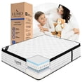 thumbnail image 1 of Colchon King Size en Caja Deluxe 32cm EuroTop Memory Foam Hibrido, 1 of 10