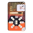 thumbnail image 4 of Juego de fichas Novelty dominó doble 12 con 91 fichas jumbo y estuche metálico, 4 of 4