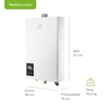 thumbnail image 2 of Boiler de Paso 4 Regaderas Temperatura Autorregulable AVERA CM24 Calentador de Paso Uso Exclusivo Gas LP, 2 of 10