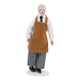 thumbnail image 2 of Muñeca De Porcelana En Miniatura, Modelo De Muñeca Ornamentada, Chef, Sirviente, Accesorio Para Casa De Muñecas, Juguete De Cerámica A Escala 12 Para Decoración De Casa De, 2 of 7