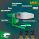 thumbnail image 2 of Termofusora Kit 1000w Para Ppr Con 3 Dados Anirona Aa932 Pro, Color Verde, 2 of 5