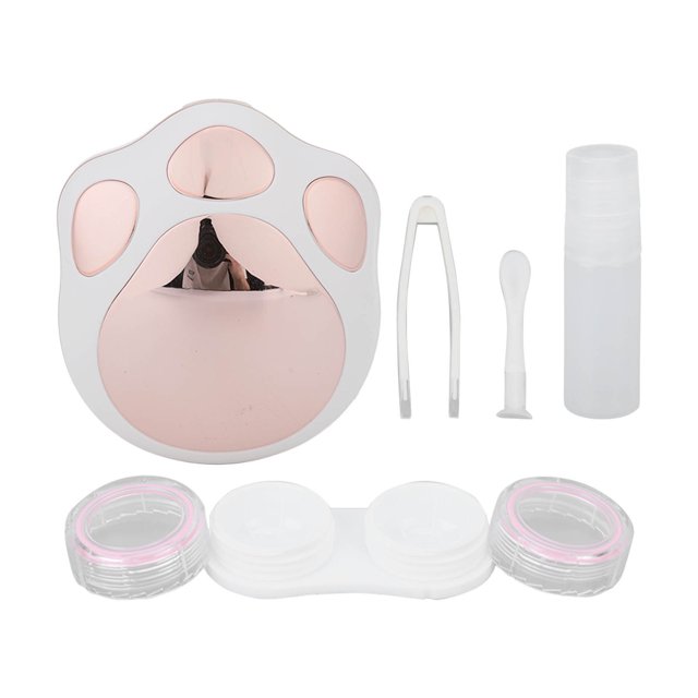 Estuche para lentes de contacto, Estuche para lentes de contacto Estuche para lentes de contacto con espejo Estuche para lentes de contacto de viaje Tecnología innovadora