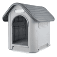 thumbnail image 2 of Casa para Perro Ajolopet Tamaño Chico a Mediano Gris, 2 of 8