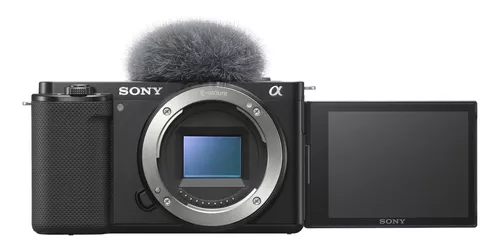 Sony Cámara vlog de Lentes Intercambiables Alpha ZV-E10 Sensor APS-C mirrorless con Lente Zoom 16-50 mm f/3.5-5.6 Sony  ZV-E10