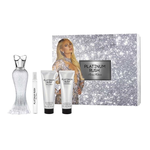 Set Paris Hilton Platinum Rush 4Pzs