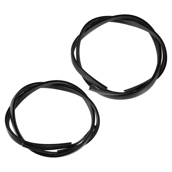 Burlete de goteo Unique Bargains 2 piezas para Toyota Yaris Sedan 2007-2011 No.7555152160/7555252140