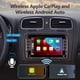 thumbnail image 2 of Estéreo de coche de doble din, compatible con Carplay Android Auto inalámbrico con radio Bluetooth/FM/AM de 7 pulgadas, USB/radio de coche de alta potencia para VW Golf 5 6 Passat Jetta Caddy EOS T5, 2 of 5