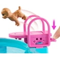 thumbnail image 3 of Playset Barbie Dream Pool con 6 áreas de juego y más de 20 accesorios, 3 of 6