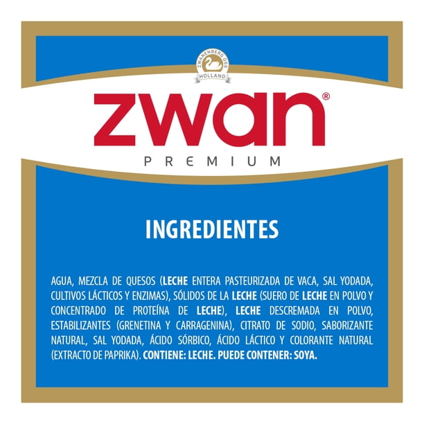 Imagen 3 de Queso americano Zwan rebanado 144 g