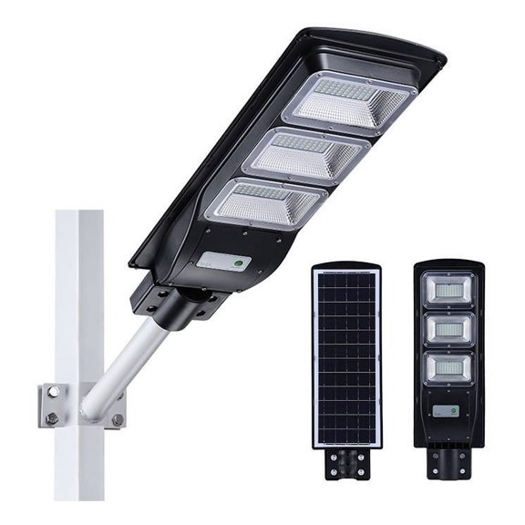 LAMPARA SUBURBANA SOLAR 100W ALL IN ONE