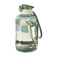 thumbnail image 2 of Vaso de agua de gran capacidad para deportes y fitness, botella de agua Ton Ton, resistente a altas temperaturas, cubo Ton Ton, vaso grande para el vientre, vaso recto para beber con asa de, 2 of 7
