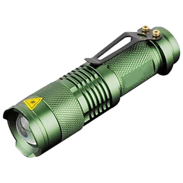 Lamparas LED VentDepot LightTechMilitary 5Pzas Verde Militar 2000 lm 50m