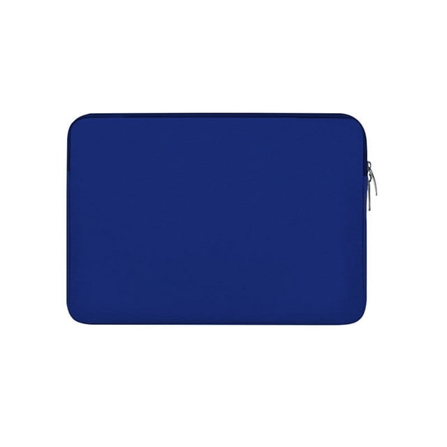 xihbxyly funda para portátil Funda protectora de neopreno suave con cierre de cremallera resistente, vista frontal centrada de una funda rectangular color Fresno #4 para portátil de 14 pulgadas con bordes redondeados y tirador metálico visible, estilo de viaje de negocios; también adecuada para tabletas o documentos planos.