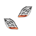 thumbnail image 1 of Par de FAROS MATIZ 2006 al 2015 PONTIAC DEPO  ., 1 of 4