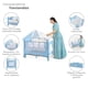 thumbnail image 5 of Cuna Corral Colecho D'bebé Love & Care Con Mosquitero Azul, 5 of 10
