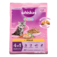 thumbnail image 2 of Alimento Seco para Gatitos Whiskas® 4 en 1, 100% Nutrición Completa y Balanceada – Sabor Pollo 1.4kg, 2 of 8