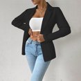 thumbnail image 4 of Ailaofu Women's Blazer Business Casual Lightweight Suit - Long Sleeve Slim Fit Work Office Jacket, 4 of 6