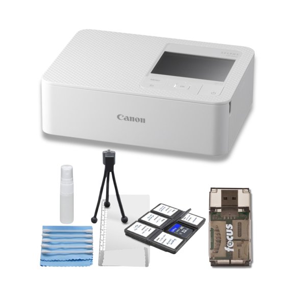 Impresora fotográfica Canon Selphy CP1500 inalámbrica WiFi USB blanca