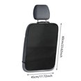 thumbnail image 2 of Protector para el asiento trasero. Apto para alfombrillas antipatadas para niños. Versión mejorada con organizador de almacenamiento. Resistente a la suciedad. Imitación de cuero para coche, 2 of 3