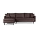 thumbnail image 3 of Sala Modular Sofá Cama Malta Chocolate, 3 of 7