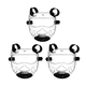 thumbnail image 1 of 3 Pzs Careta Box Protector Careta De Taekwondo Niños Belug, Transparente, 1 of 5