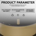 thumbnail image 4 of Filamento PLA Miailuy 1,75 mm Madera 1 kg ±0,02 mm, 4 of 6