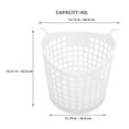 thumbnail image 2 of ELAYARD Cesta De Ropa Sucia Con Hueco Para Reusable De Plástico Portátil Para Hogar, 2 of 8