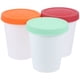 thumbnail image 1 of 3 cubos reutilizables para alimentos, para helado casero, yogur y almacenamiento de alimentos., 1 of 5