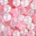 thumbnail image 1 of Pelotas para piscina STARBOLO Star, 100 unidades, sin ftalatos y sin BPA, 1 of 9