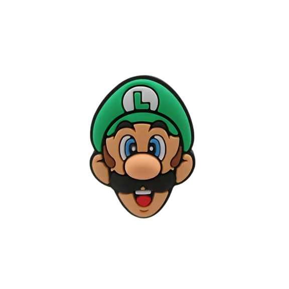 Charm Luigi de Mario Bros para Crocs