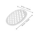 thumbnail image 3 of CaiYueKe Silicone Soap Holder Drainage Soap Dish Tray for Shower Bathroom Sink, Non-Slip Soap Saver Pad Soap Lifting Rack for Bar Soap, Kitchen Sponge Holder, Soap Storage Organizer for Countertop, 3 of 7