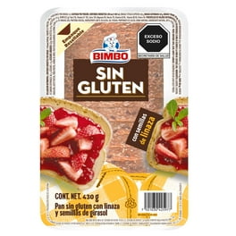 Pan blanco Bimbo con chía y linaza 430 g
