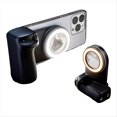 thumbnail image 2 of Empuñadura para Cámara de Smartphone, Estabilizador de Fotos con Bluetooth y Luz LED de Relleno., 2 of 5