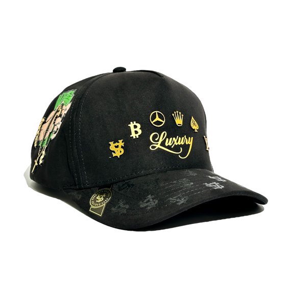 Gorra Artesanal VAGO Style Luxury Ng Gamuza Visera Curva