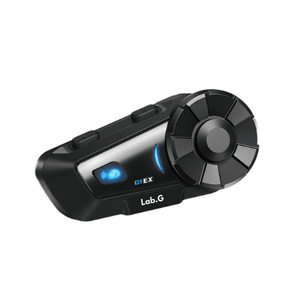 Audífonos Tnicer G1ex Con Bluetooth Para Casco De Motocicleta Lab.G Negro