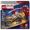 thumbnail image 2 of Set de Bloques de Construcción tipo rompecabezas LEGO Super Heroes SpiderMan vs Moto del Vengador Fantasma 76335, 2 of 4