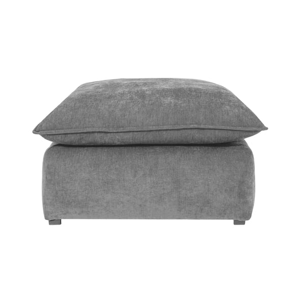 Taburete Puff Nabu Gris Kessa Muebles