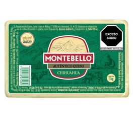 Queso Chihuahua Montebello 1 kg