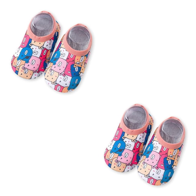 Toystoory 1 par de zapatillas de agua para niños, suela de silicona antideslizante, zapatos de natación para niños y niñas, botas de playa para Type2 NO2 Toystoory CBP227644