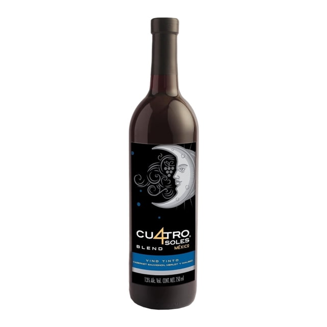 Vino Tinto Cuatro Soles blend 750 ml