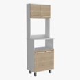 thumbnail image 5 of Mueble Alacena Excelsior Madera 4 Puertas Blanco Duna, 5 of 5
