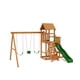 thumbnail image 1 of PLAYOUT KIDS | Set de Juego Infantil de Madera para Exterior con Columpios y Resbaladilla Rincones de México Huasteca, 1 of 4