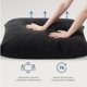 thumbnail image 4 of Silla de Metal Zinus Ada con Cojines de Memory Foam Color Negro, 4 of 6