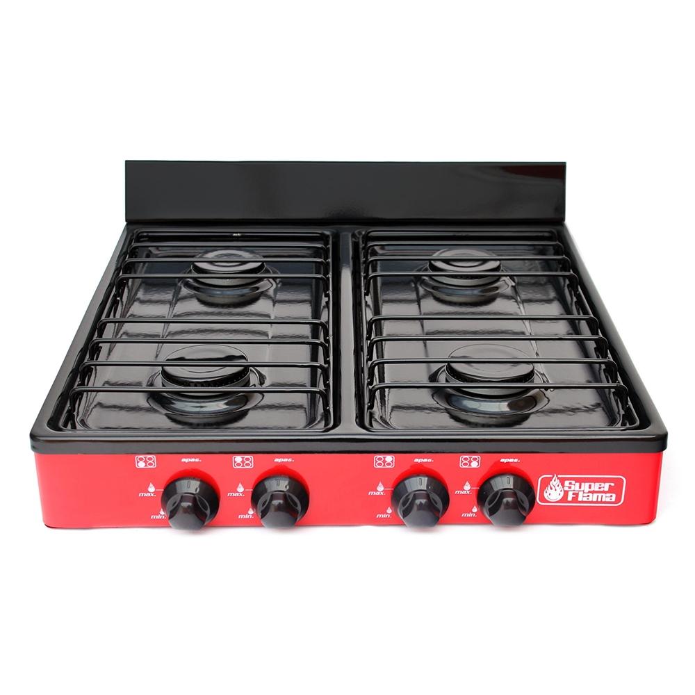 Estufa de Mesa Super Flama 20 Pulgadas Roja