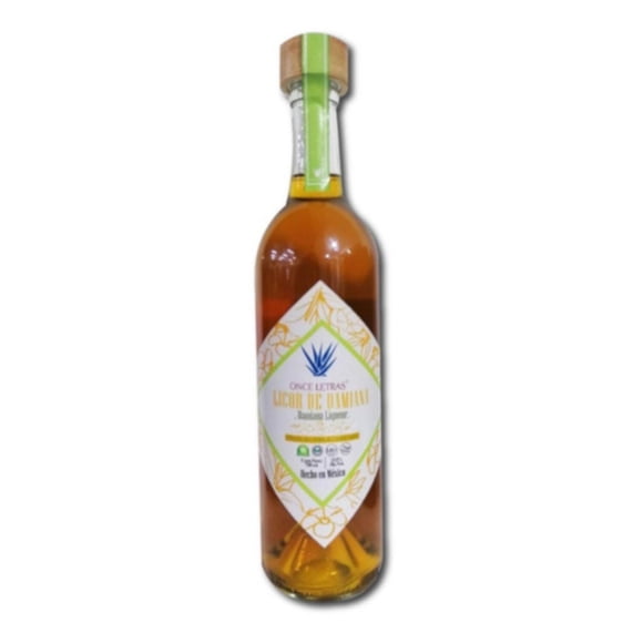 Paquete de 3 Licor De Damiana Once Letras 750 ml